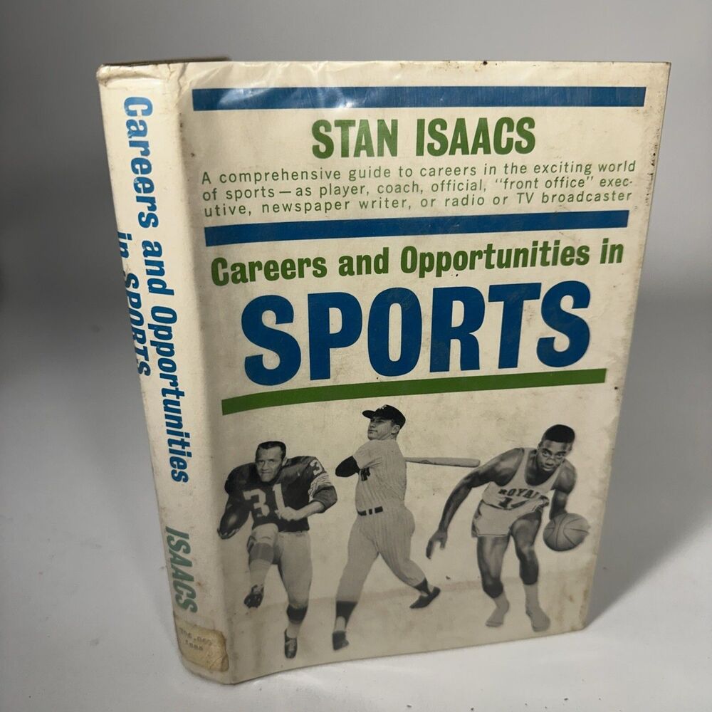 Career and opportunities in sports by Stan Isaacs 1964 first edition RARE